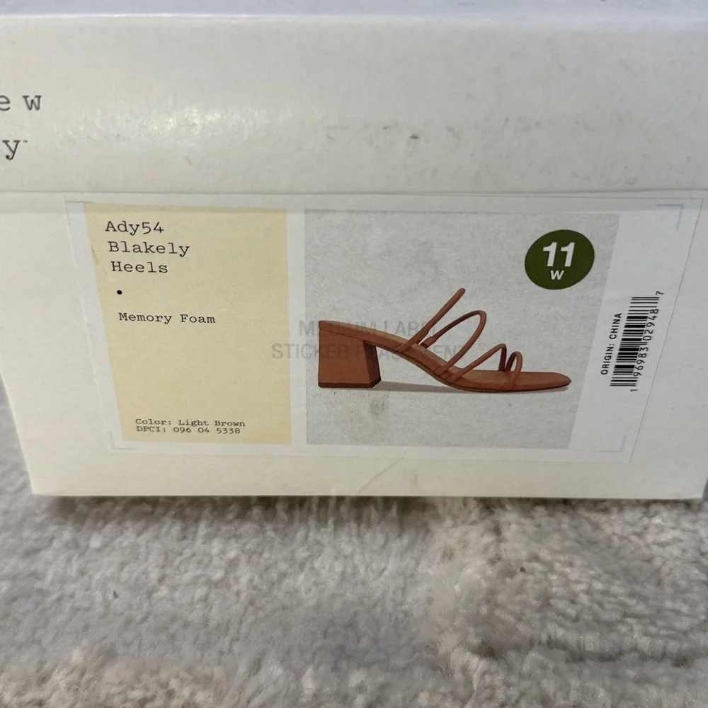 A New Day Women's Light Brown Blakely Heels